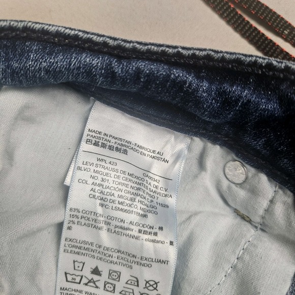 Levi Strauss Signature Modern Bootcut Jeans Womens 12M W31 L32 Stretch Denim - Picture 7 of 11